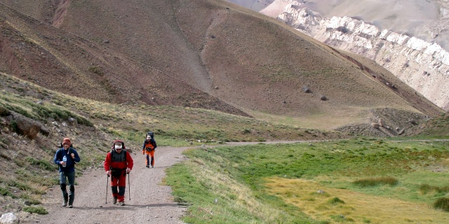 Aconcagua - trek do základního tábora